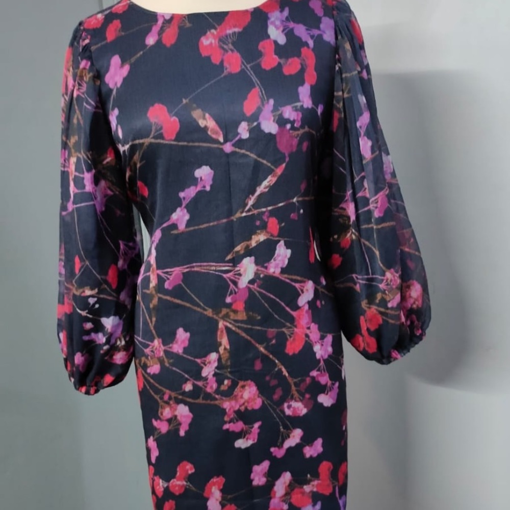 🌺silk printed dress